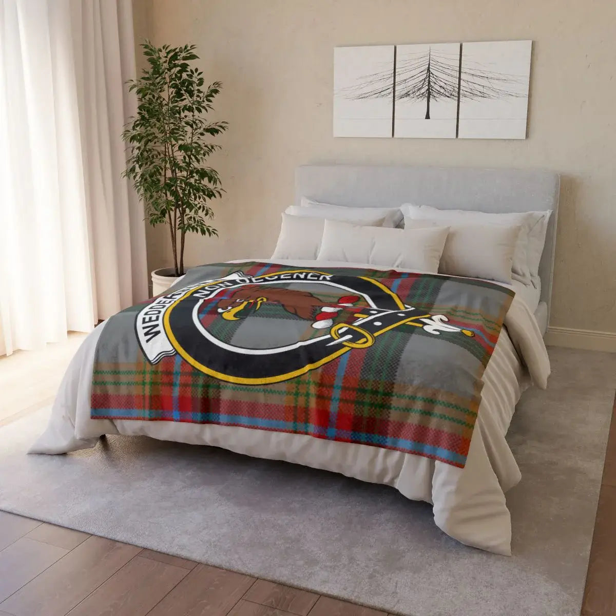 Wedgetail Squad Legend Patterned Cozy Blanket