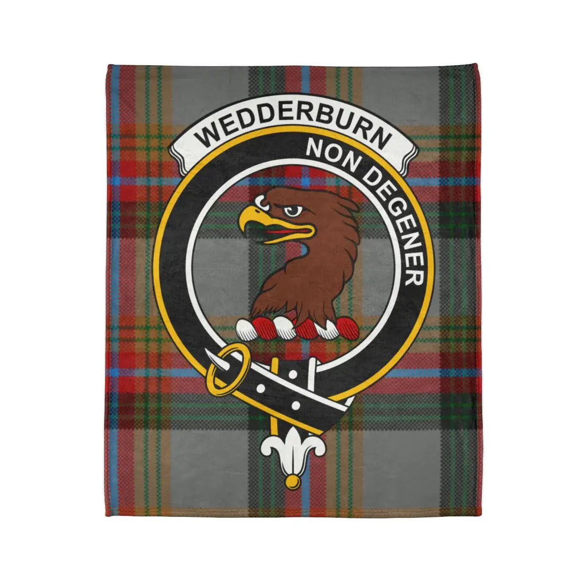 Wedderburn Non Degener Plaid with Eagle Blanket