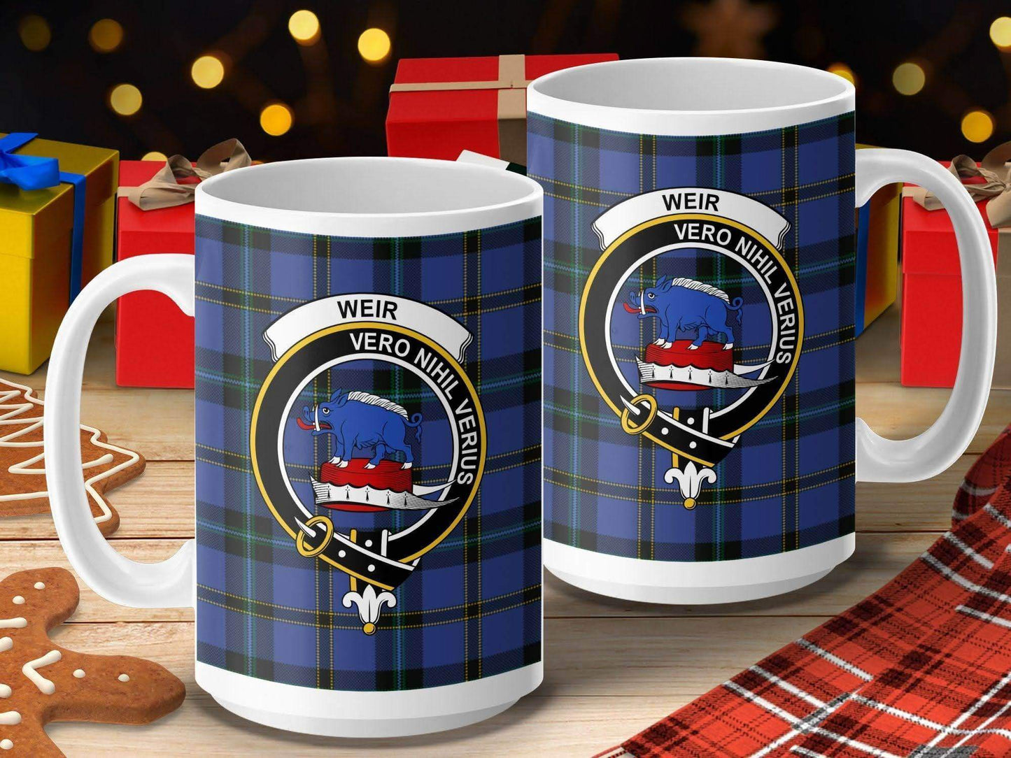 Family Crest Personalized Tartan Mug Perfect Gift product