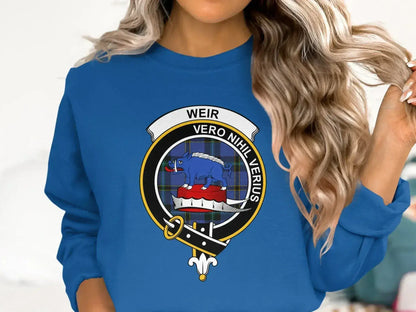Vero Nihil Verius With Weir CREST Blue Sweatshirt product