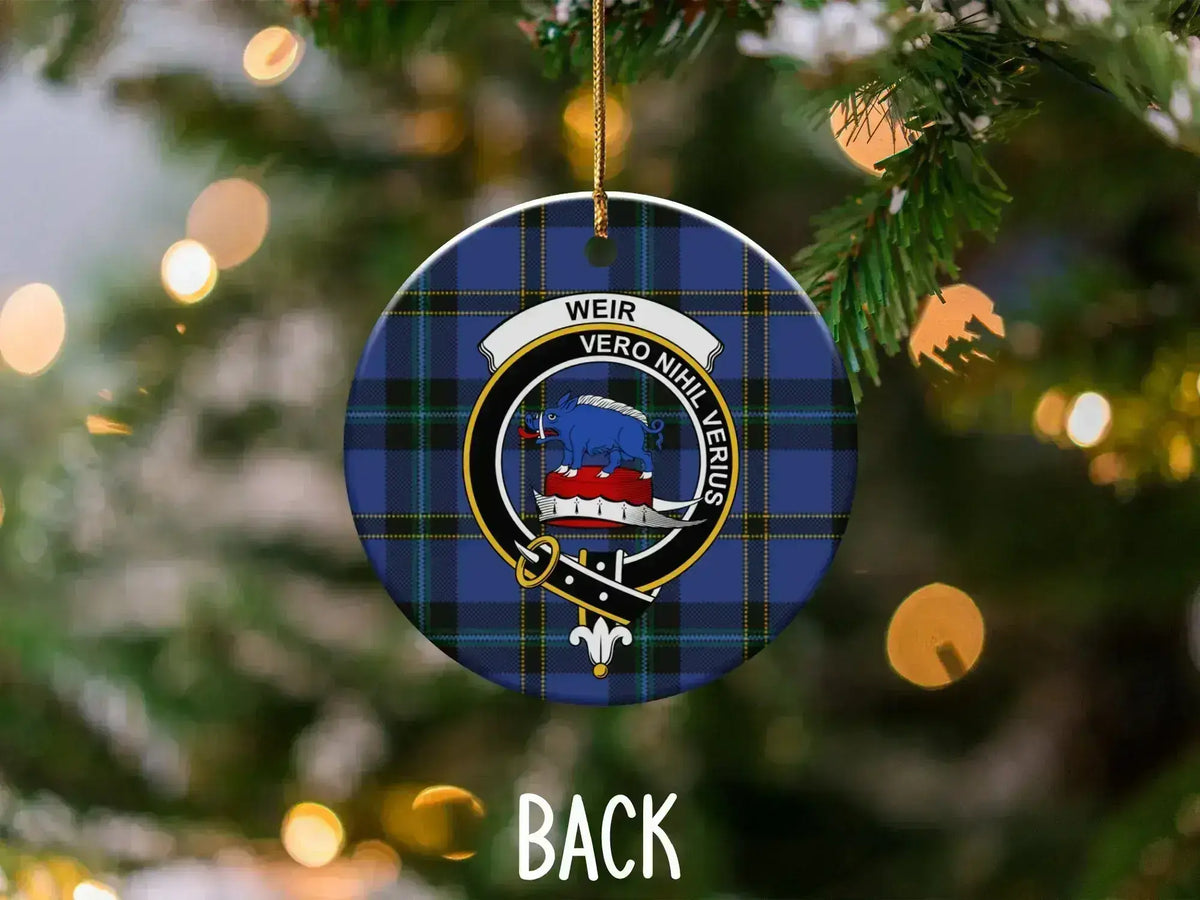 Family Crest Design Hanging Ornament
