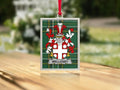 Wellesby Family Crest Plaid Design Hanging Decor product