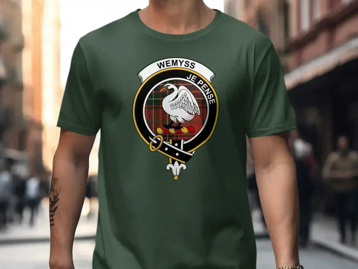 Wemyss je pense graphic tee stylish fashion — black, relaxed fit
