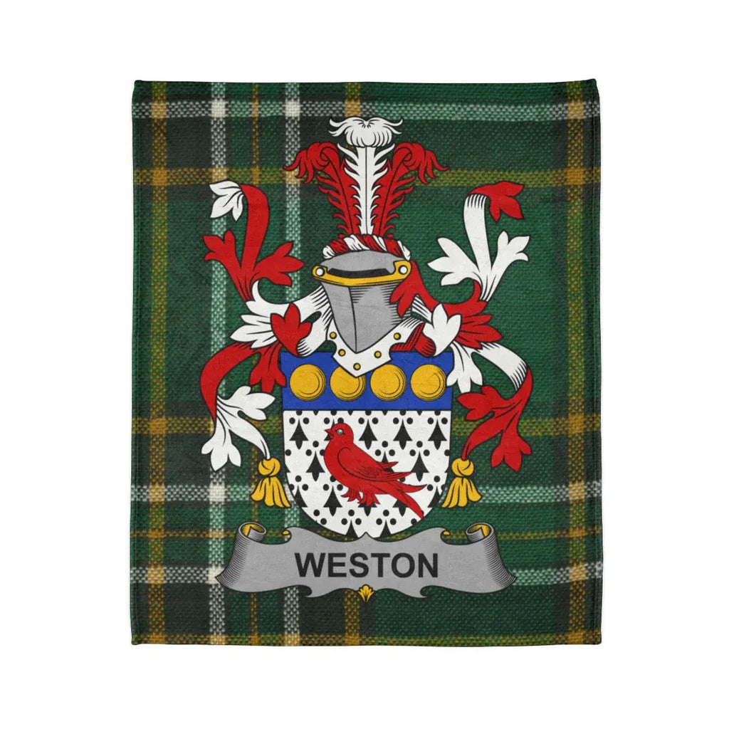 Weston Crest Plaid Pattern Decorative Product