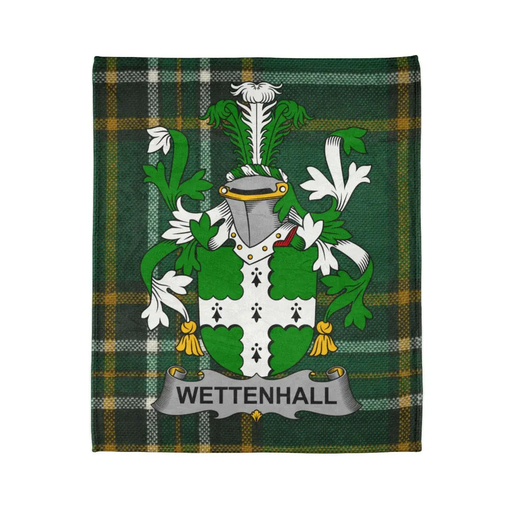Wettenhall Coat of Arms Printed Blanket