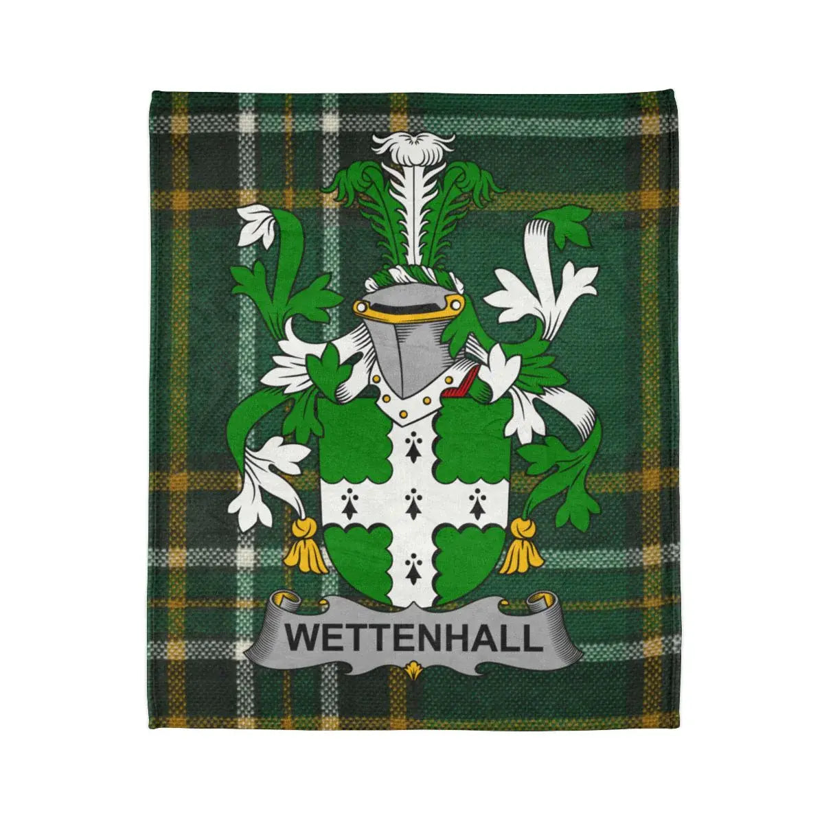 Wettenhall Coat of Arms Printed Blanket