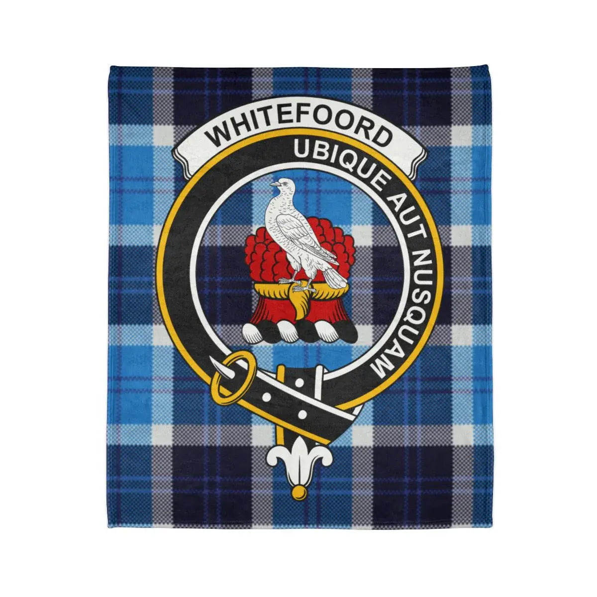 Whiteford Ubique Aut Nusquam Tartan Blanket Product