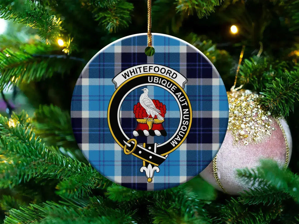 Whitefoord Ubique Aut Nusquam Plaid Ornament product