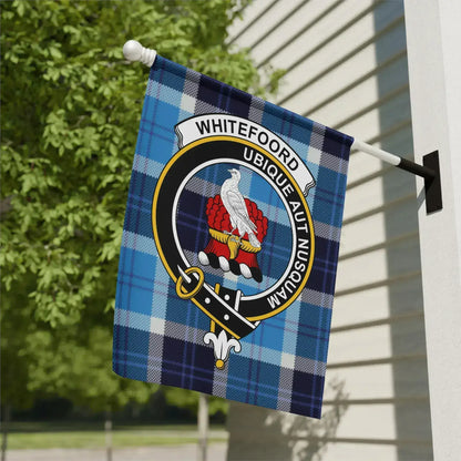 Whitefoord Ubique Aut Nusquam Tartan Flag product