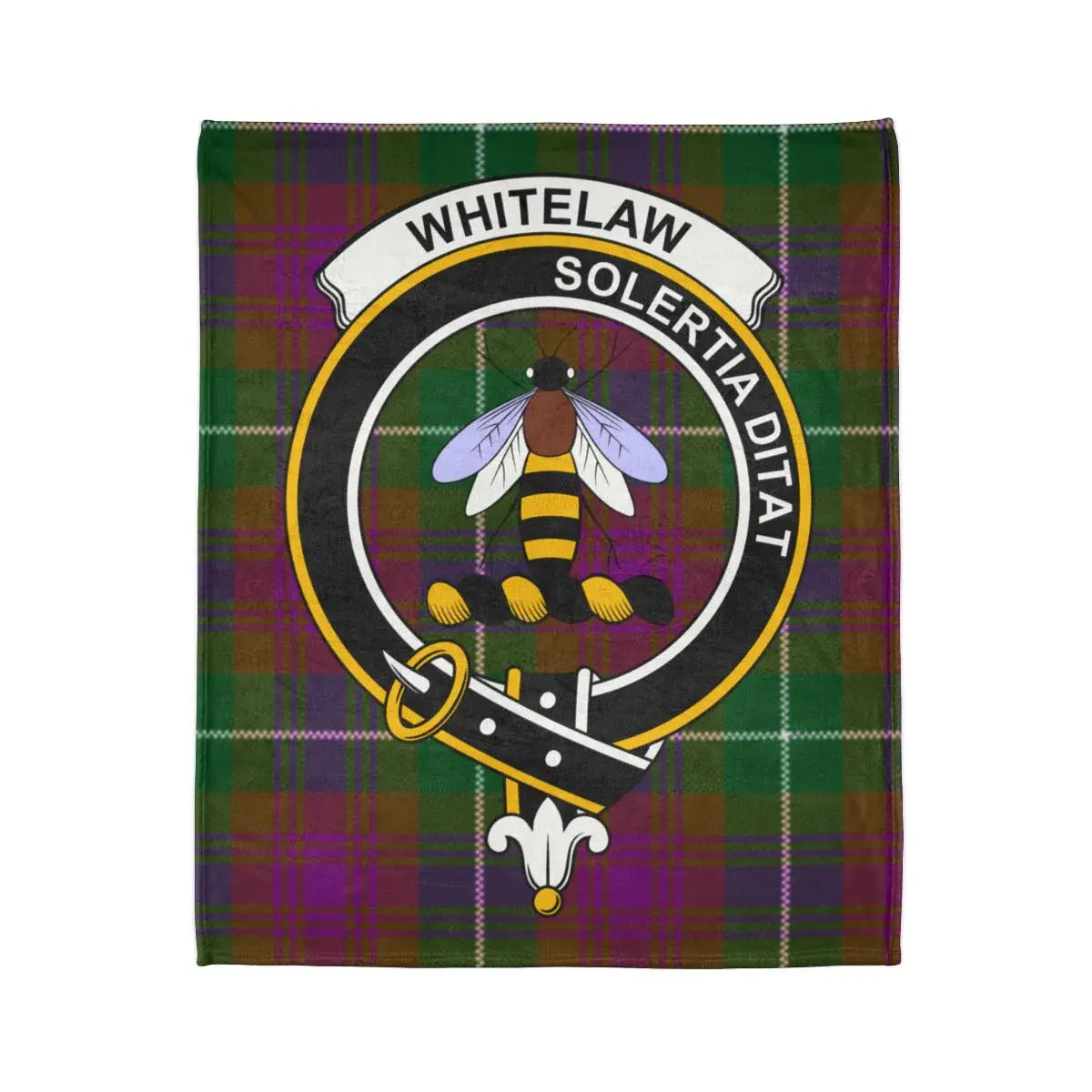 Whitelaw Solertia Ditat Crest Design Blanket