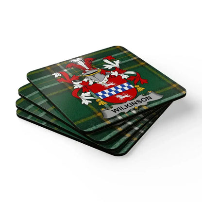 Wilkinson Tartan Pattern Printed Set of Coasters product