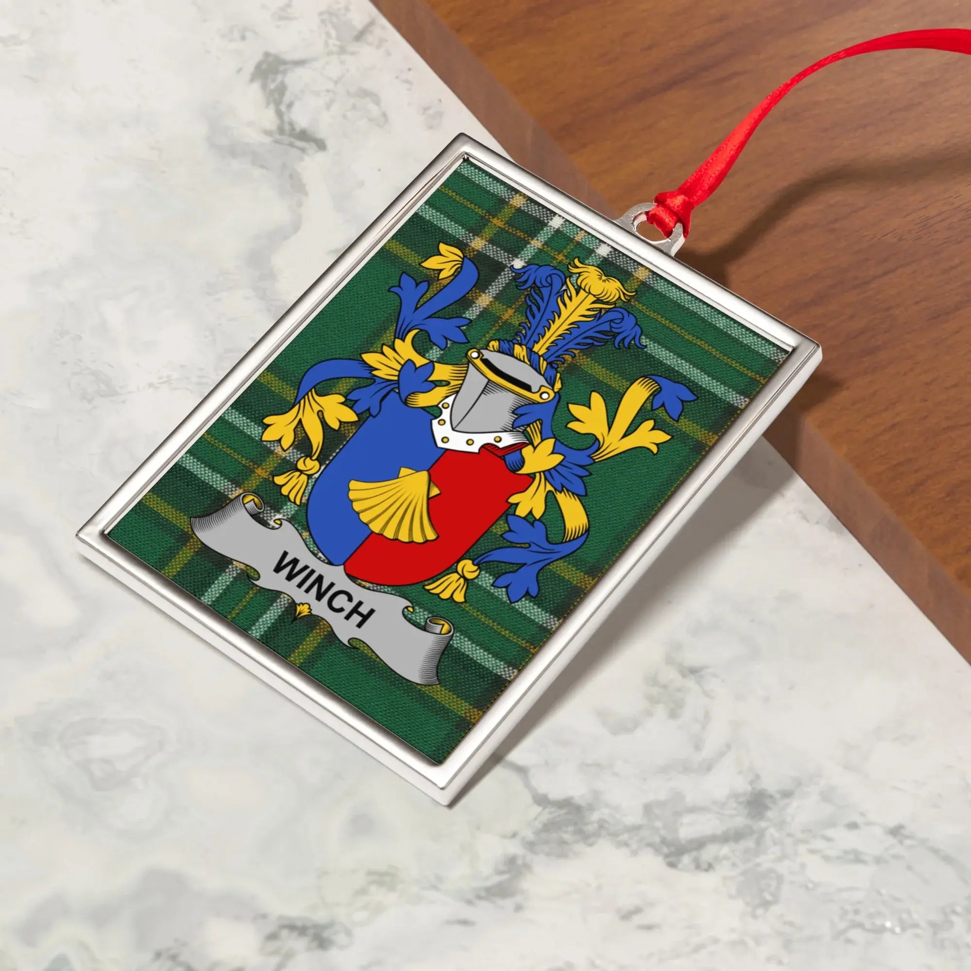 Elegant Heraldic Crest Ornament for Winch Product