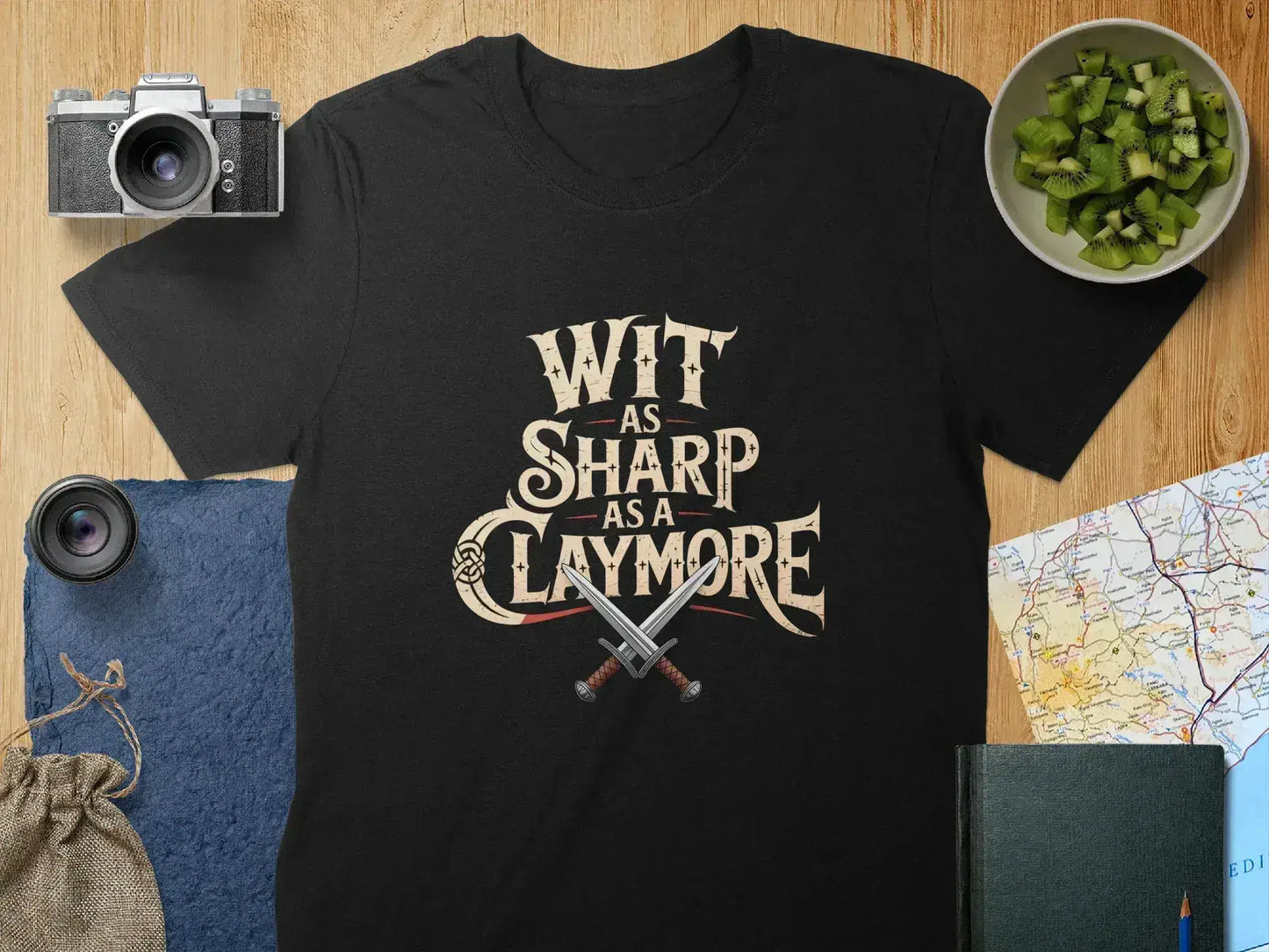 Wit As Sharp As A Claymore Graphic T-Shirt product type