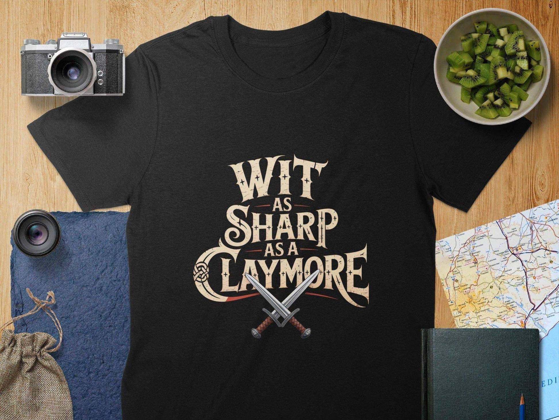 Wit As Sharp As A Claymore Graphic T-shirt product