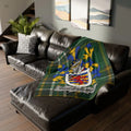 Woodbourn Family Crest Decorative Blanket