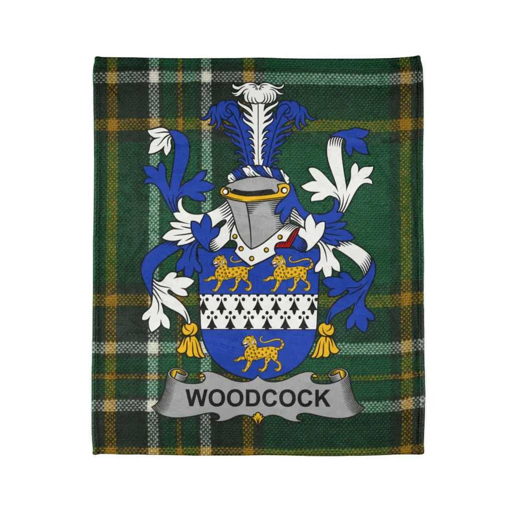Woodcock Crest Plaid Design Blanket