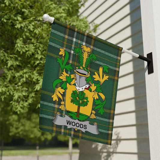 Personalized Family Crest House Flag product