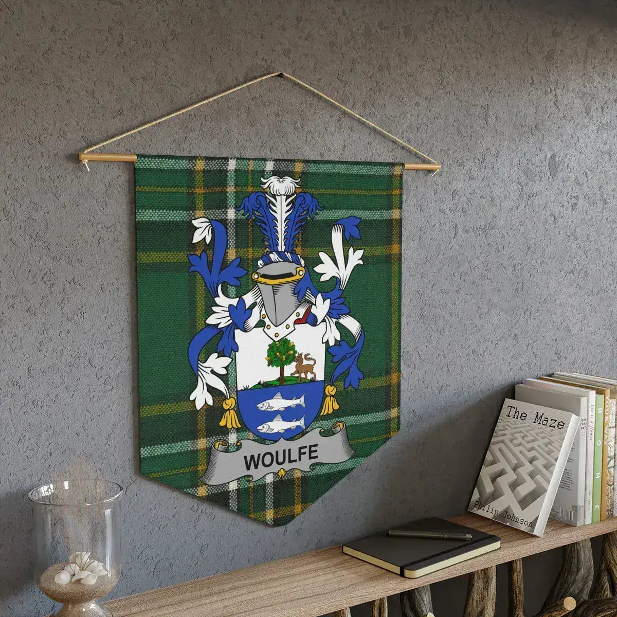 Personalizable Family Coat of Arms Tapestry product