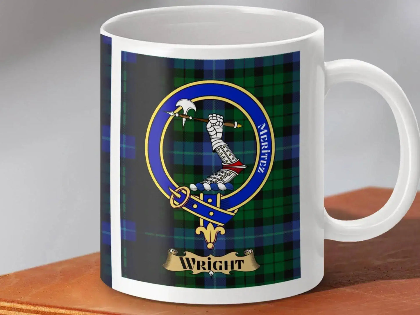 Scottish Clan Crest Wright Ceramic Mug product