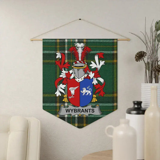Wyrbrants Coat of Arms Family Crest Wall Hanging product type