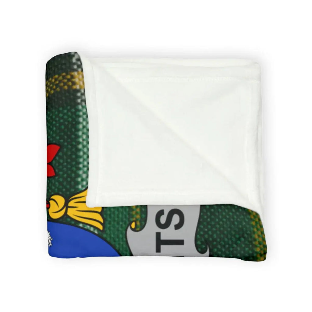 Cozy Vibrant Design Soft Warm Blanket for Relaxing