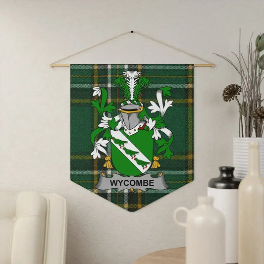 Wycombe Crest Tartan Wall Hanging Banner product type