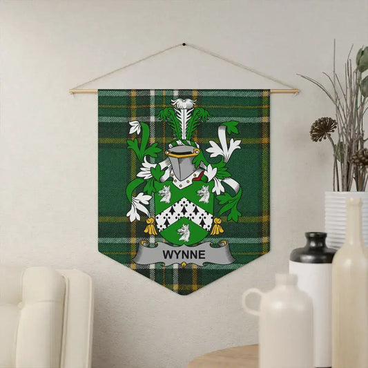 Wynne Family Crest Wall Hanging Art product