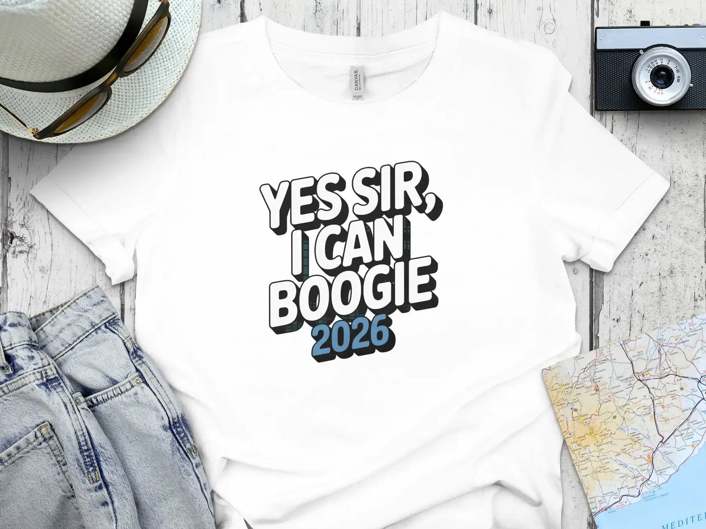 Yes Sir I Can Boogie 2026 Graphic Tee