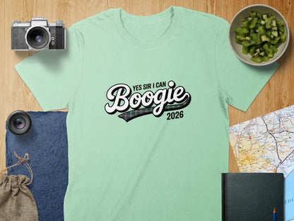 Yes Sir I Can Boogie 2026 Graphic T-Shirt Product