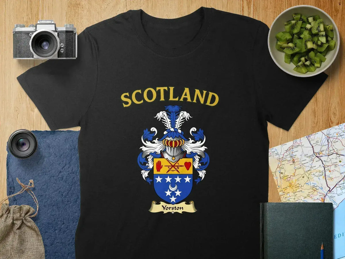 Scotland Family Crest Graphic Tee Shirt