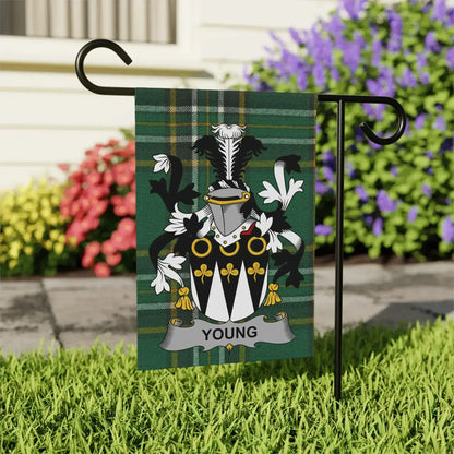 Personalized Family Crest Outdoor Garden Flag product type
