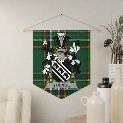 Younge Family Crest Wall Art Heraldic Decor product