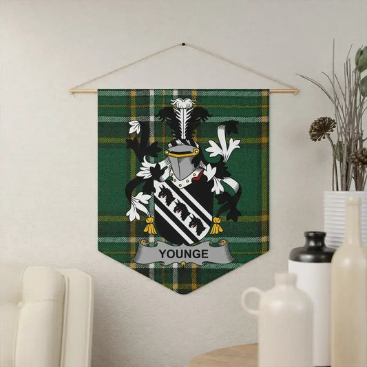 Younge Family Crest Wall Art Heraldic Decor product
