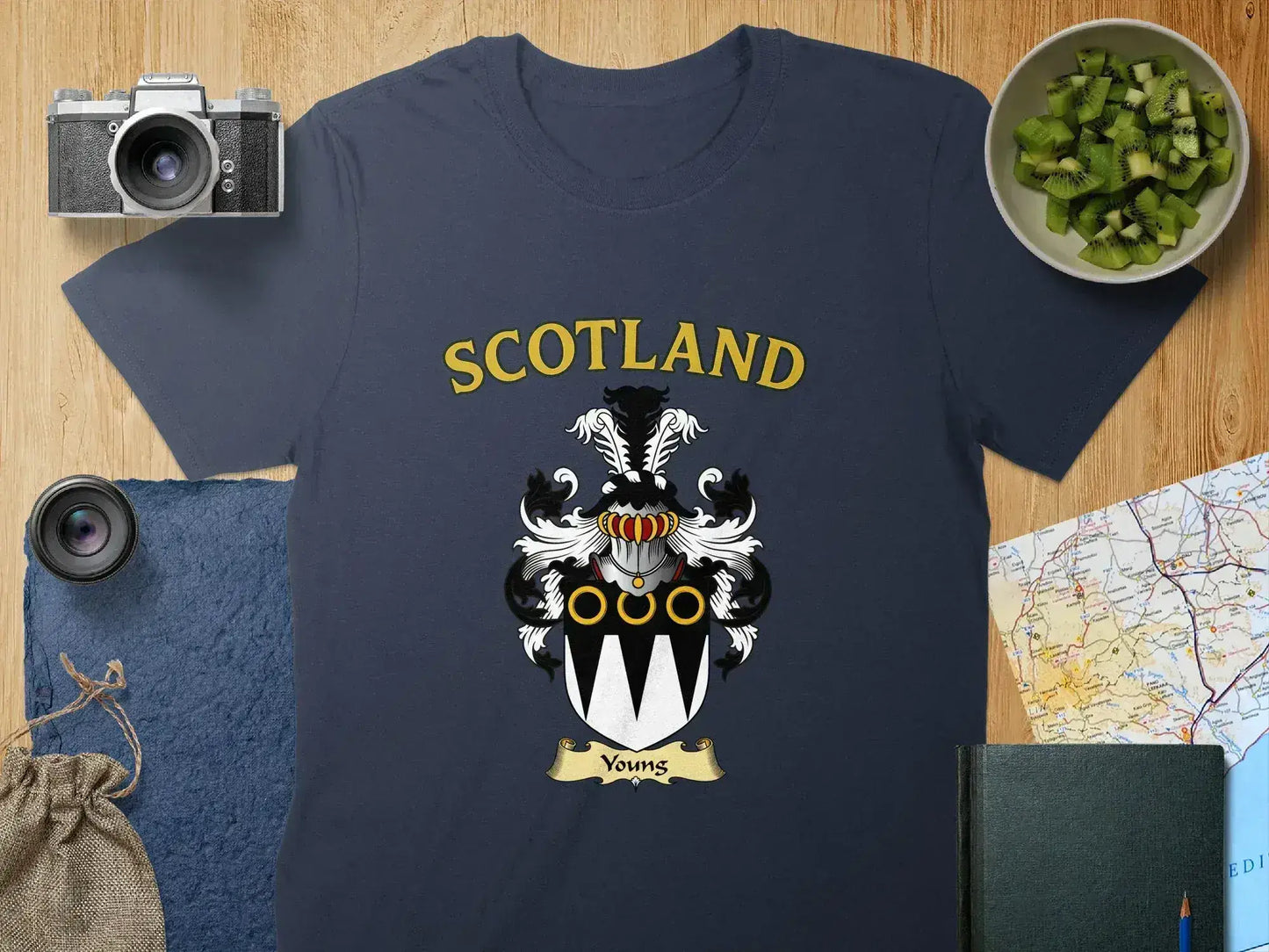 Scotland Themed Graphic Tee Youns Crest product