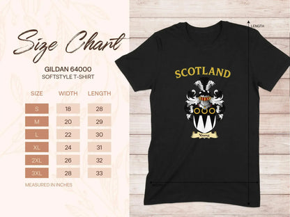 Scotland Family Crest Softstyle T-shirt product type