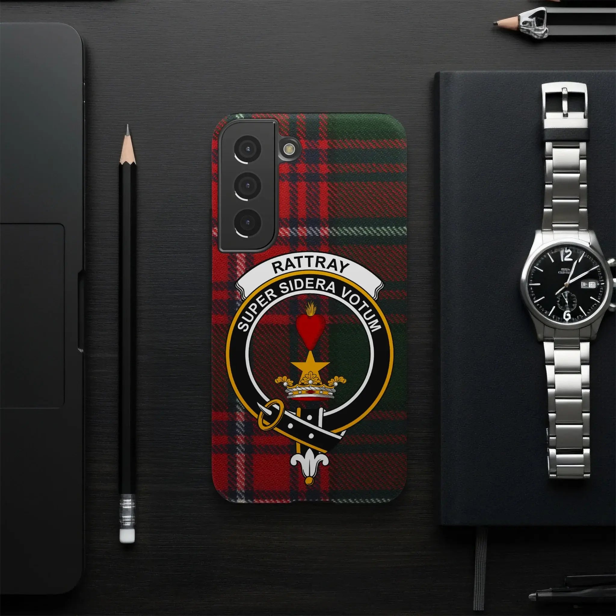 Rattray Super Sidera Votum Tartan Pattern Phone Case