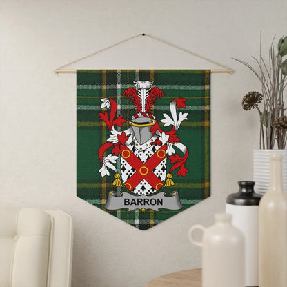 Family Crest Heraldic Wall Hanging Banner product type