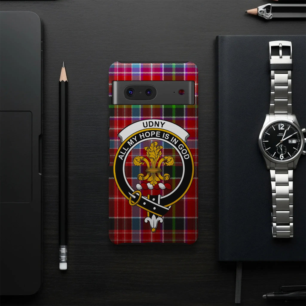 Udny All My Hope Is In God Tartan Phone Case