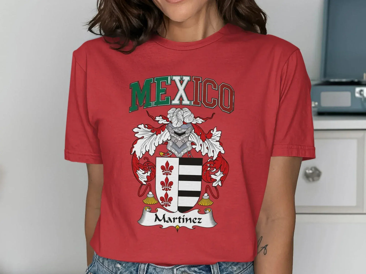 Mexico Martinez Crest Graphic Casual Shirt product