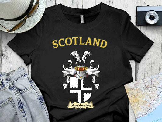 Scotland Glendinning Family Crest Heritage Shirt product type