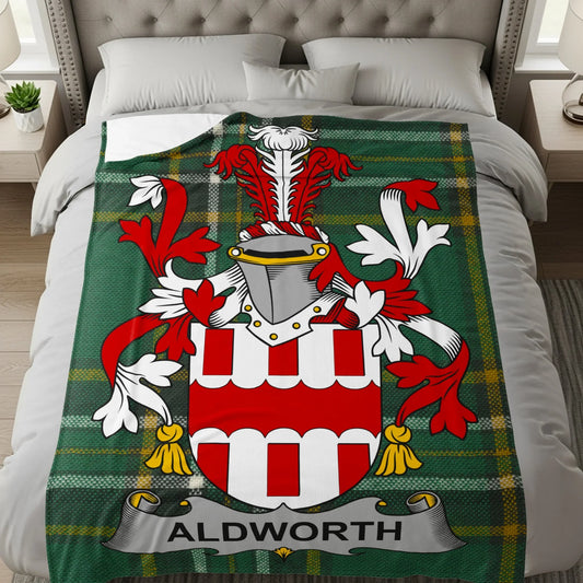 Aldworth Family Crest Blanket product type
