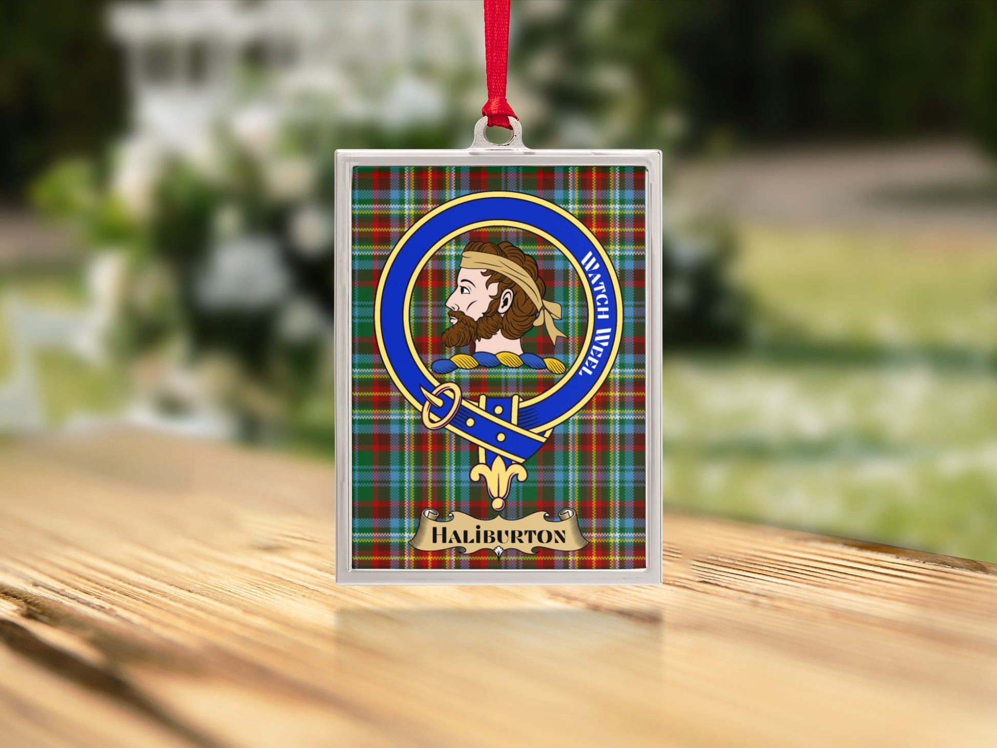 Vintage Haliburton Watch Me Scottish Plaid product