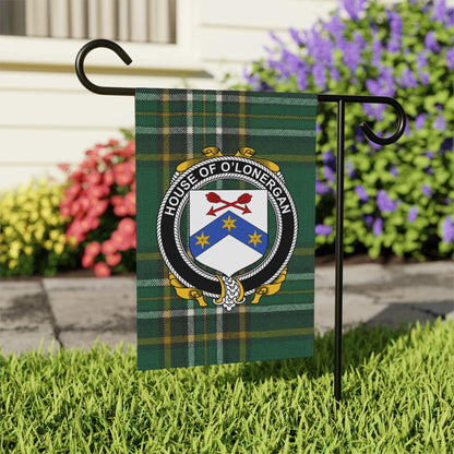 House of O'Lonergan Family Crest Flag Perfect for Outdoors