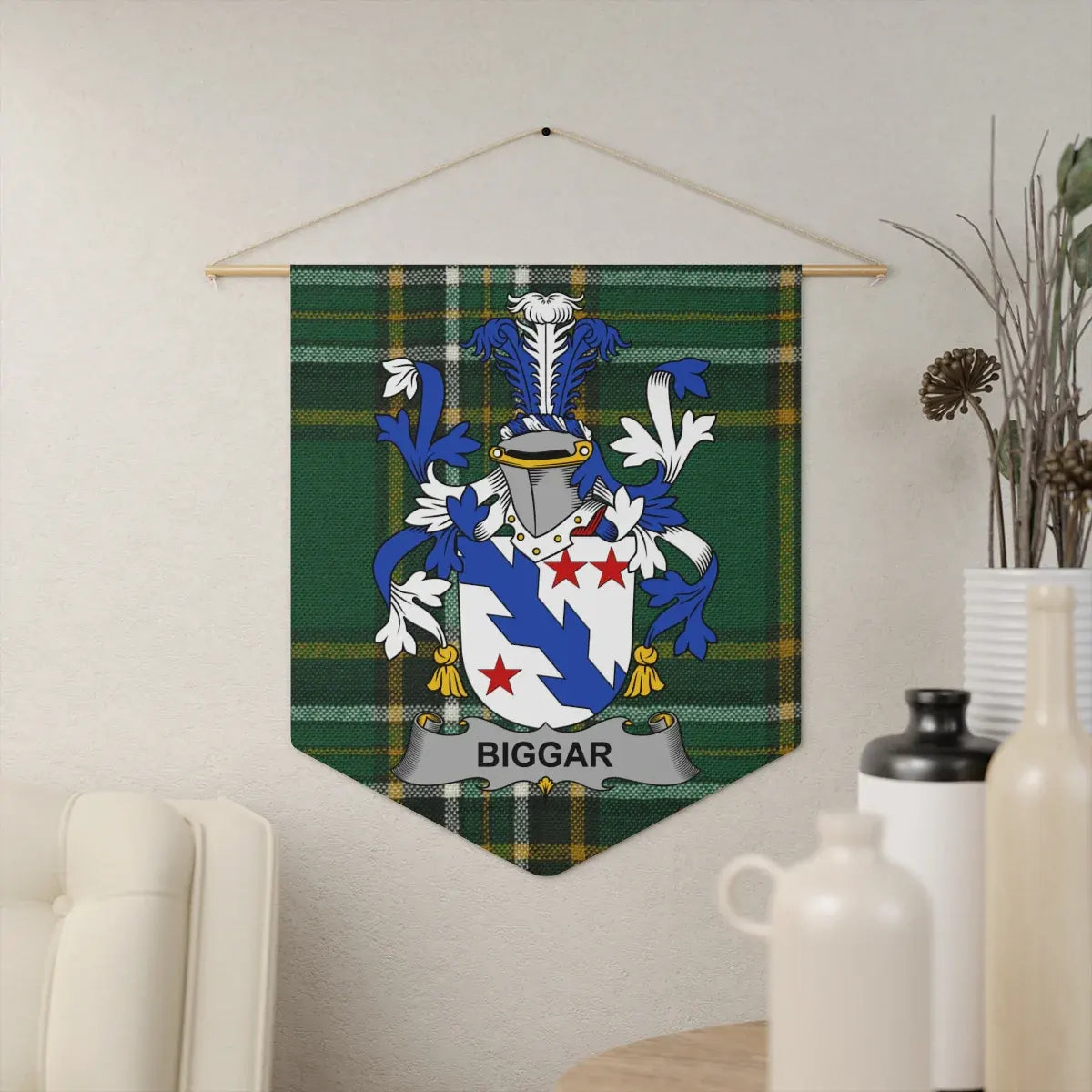 Family Crest Coat of Arms Wall Hanging Tapestry product