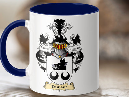 Clan Tennant Scottish Coat of Arms Mug - Living Stone Gifts