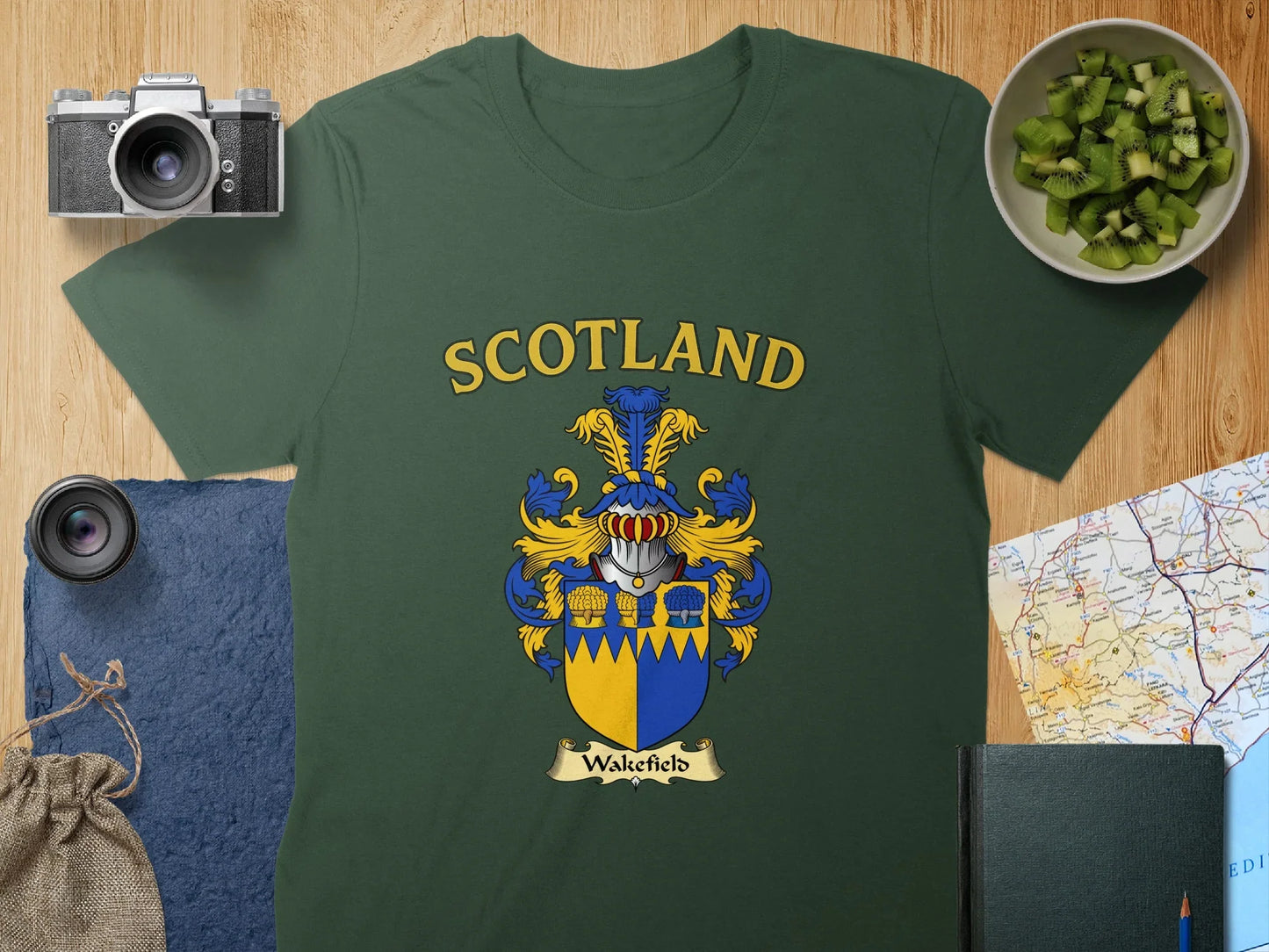 Scotland Wakefield Crest Design T-Shirt product