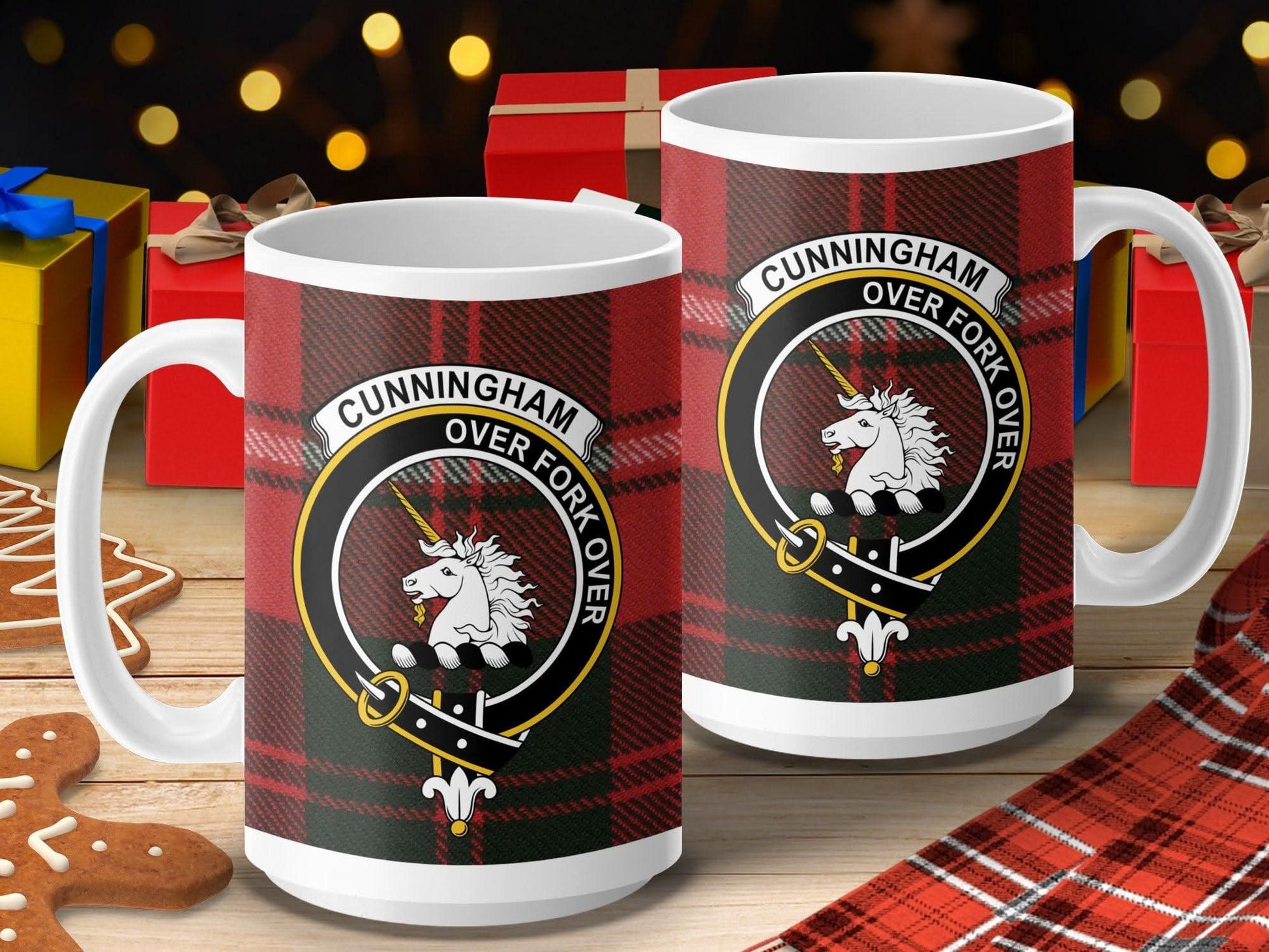 Cunningham Over Fork Over Plaid Mug product