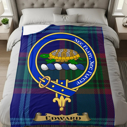 Scottish Tartan Patterned Blanket Bedding product