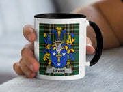 Devlin Irish Heritage Accent Mug