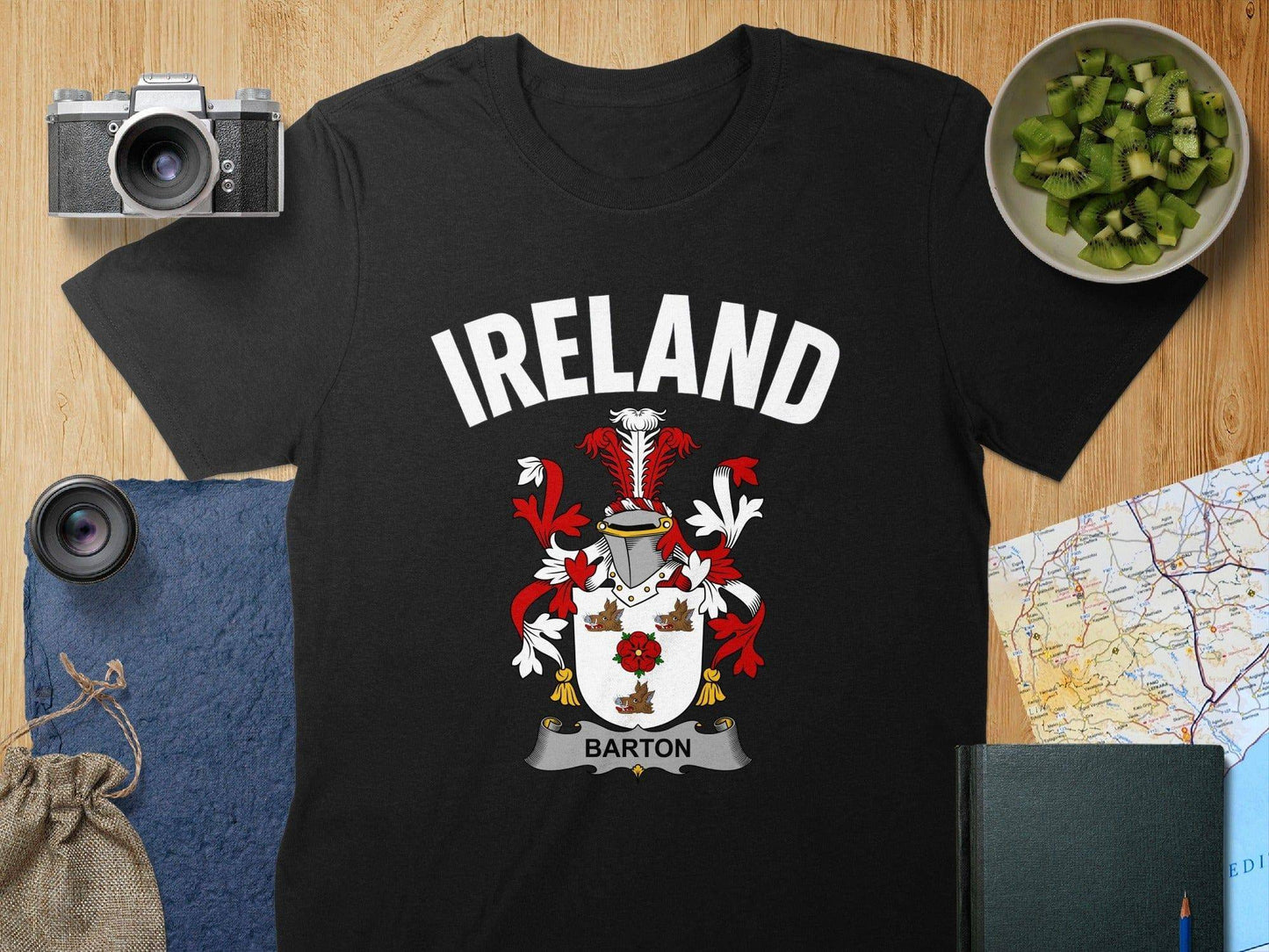 Ireland Barton Family Crest T-shirt product type